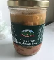 Mängden socker i Axoa de veau