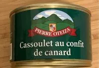 Mängden socker i Cassoulet au confit de canard