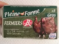 Mängden socker i Œufs fermiers label Rouge