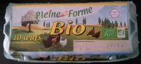 Mängden socker i 10 œufs Bio