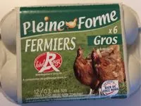 Mängden socker i 6 œufs fermiers label rouge