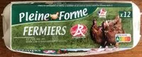 Mängden socker i 12 oeufs fermiers moyen Label Rouge