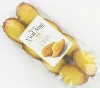 Mängden socker i Madeleines coquille x8