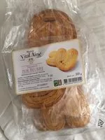 Mängden socker i Palmier pur beurre