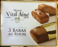 Mängden socker i 3 babas au rhum