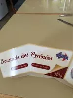 Mängden socker i Tourte croustade des Pyrénées