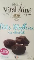 Mängden socker i Petits moelleux au chocolat