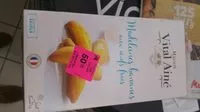 Mängden socker i Madeleines bananes aux oeufs frais