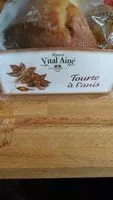 Mängden socker i Tourte à l anis