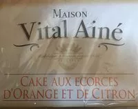 Mängden socker i Cake aux ecorces d'orange et citron
