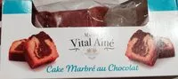 Mängden socker i Cake marbré au chocolat