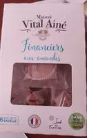 Mängden socker i Financiers aux Amandes