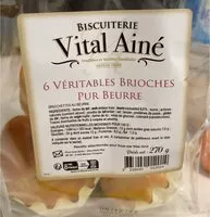 Mängden socker i 6 véritables brioches pur beurre