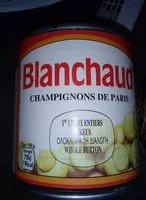 Mängden socker i Champignons de Paris