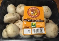 Mängden socker i Champignons de Paris