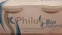 Mängden socker i K-Philus bio chèvre - Lait fermenté