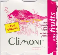 Mängden socker i Yaourts au lait entier pasteurisé aux fruits rouges