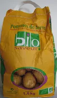 Mängden socker i Pommes de terre bio saveur Pom' Alliance