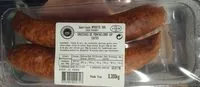 Mängden socker i Saucisses de Montbéliard IGP