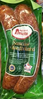 Mängden socker i Saucisses de Montbéliard