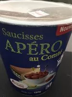 Mängden socker i Saucisses apéro au comté