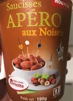 Mängden socker i Saucisses apero aux noisettes