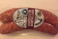 Mängden socker i SAUCISSES DE MONTBELIARD IGP