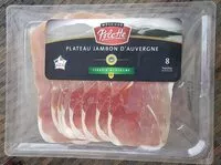 Mängden socker i Plateau jambon d'Auvergne