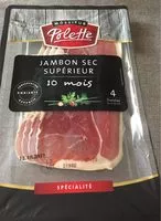 Mängden socker i Jambon sec superieur