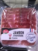 Mängden socker i Jambon d’auvergne