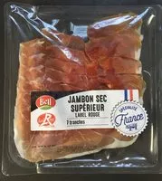 Mängden socker i Jambon sec supérieur Spécialité France