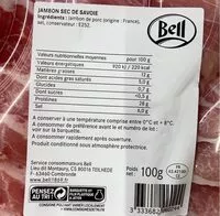 Mängden socker i Jambon de savoie