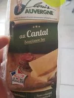 Mängden socker i Saucisson sec au cantal