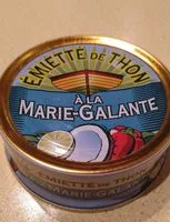Mängden socker i Émietté de thon à la Marie Galante