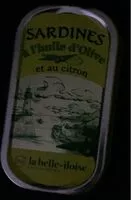 Mängden socker i Sardines a l’huile d’olive et au citron