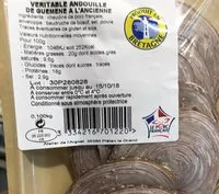 Mängden socker i Andouille Guéméné