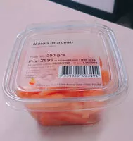 Mängden socker i Melon morceau