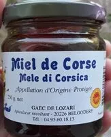 Mängden socker i Miel de corse