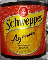 Mängden socker i Schweppes agrum'
