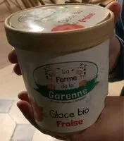 Mängden socker i Glace bio fraise