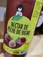 Mängden socker i Nectar de pêche de vigne