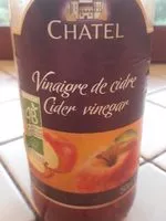 Mängden socker i Vinaigre De Cidre Biologique