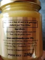 Mängden socker i Miel et gelee royale