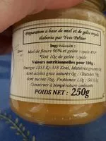 Mängden socker i Miel et gelée royale