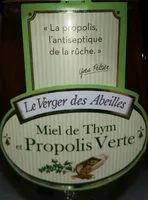 Mängden socker i Miel de thym et propolis verte