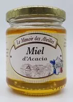Mängden socker i Miel d'Acacia de France
