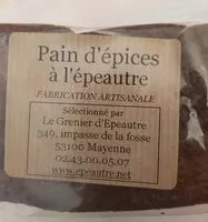 Mängden socker i Pain d'épices à l'épeautre