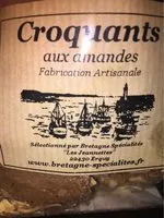 Mängden socker i Croquants aux amandes