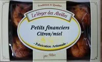 Mängden socker i Petits Financiers Citron/Miel