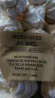 Mängden socker i Meringues au Miel